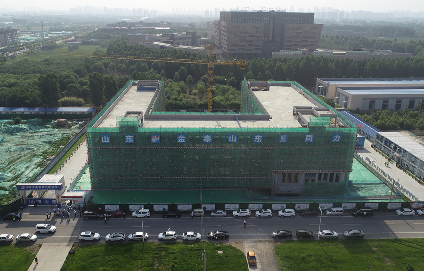 淄博職業學院附屬小學工程榮獲省安全文明標準化工地榮譽稱號(圖1)